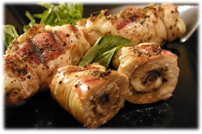 Recipes  Chicken on Stuffed Chicken Recipes Are Quick   Easy   Try This With Prosciutto