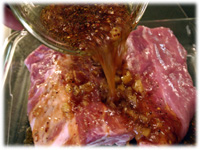 marinating pork ribs