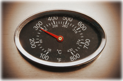 bbq temperature gauge