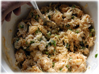 crab and cheese stuffing