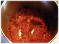 thick tomato sauce 