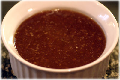 honey garlic dipping sauce 