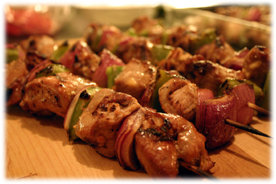 marinated pork tenderloin kabobs