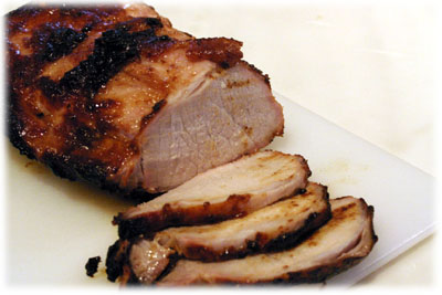 grilled pork roast recipe