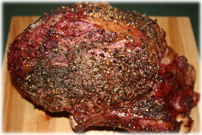 prime rib just off the grill