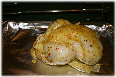 how to rotisserie chicken