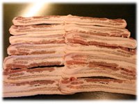 bacon strips for chicken 