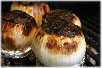 how to roast onions on the grill