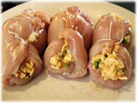chicken stuffed with crab meat