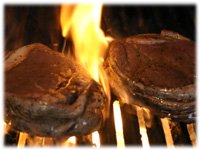 bbq filet steak