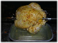 bbq chicken rotisserie