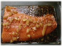 salmon in jack daniels marinade