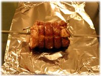 roasting pork in foil
