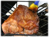 smoked pork roast recipe