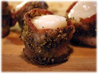 how to make bacon wrapped scallops