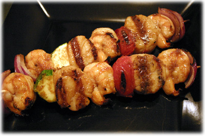 grilled shrimp and scallop kabobs