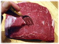 pierce flank steak