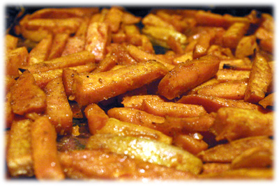 bbq sweet potato fries recipe