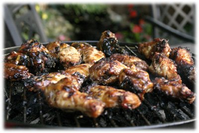 how to make grilled chicken wings