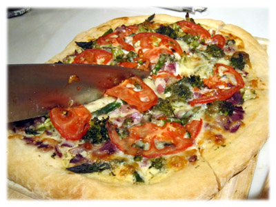 bbq vegetable pizza recipe